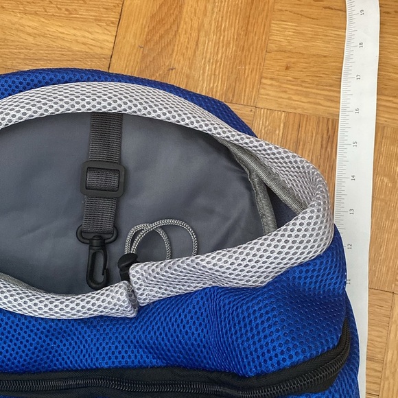 SPORT - Blue Pet Backpack Carrier - Picture 8 of 9